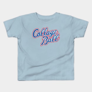 Collage Ball Logo Kids T-Shirt